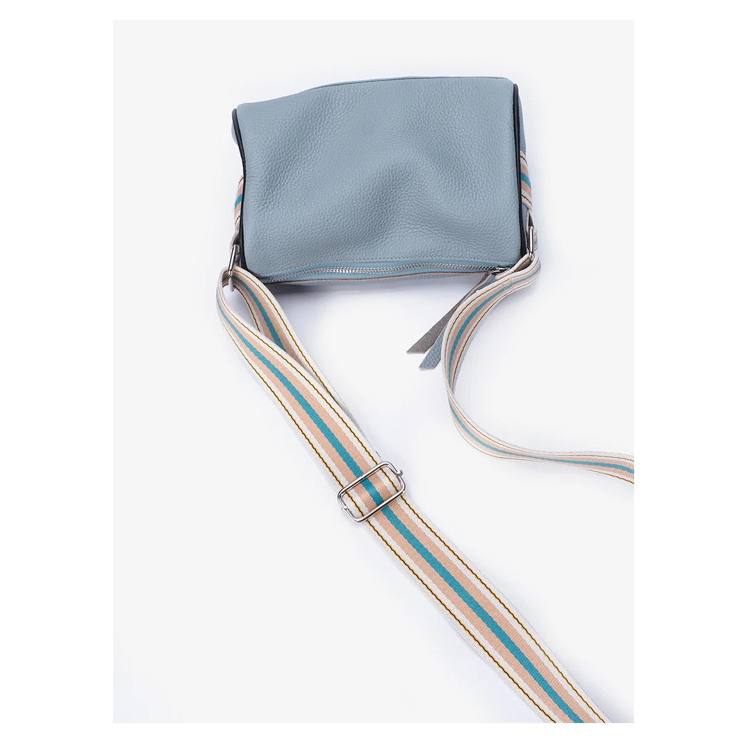 Real Leather Women Shoulder Bag Crossbody Handbag Square Purse