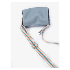 Real Leather Women Shoulder Bag Crossbody Handbag Square Purse