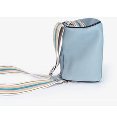 Real Leather Women Shoulder Bag Crossbody Handbag Square Purse