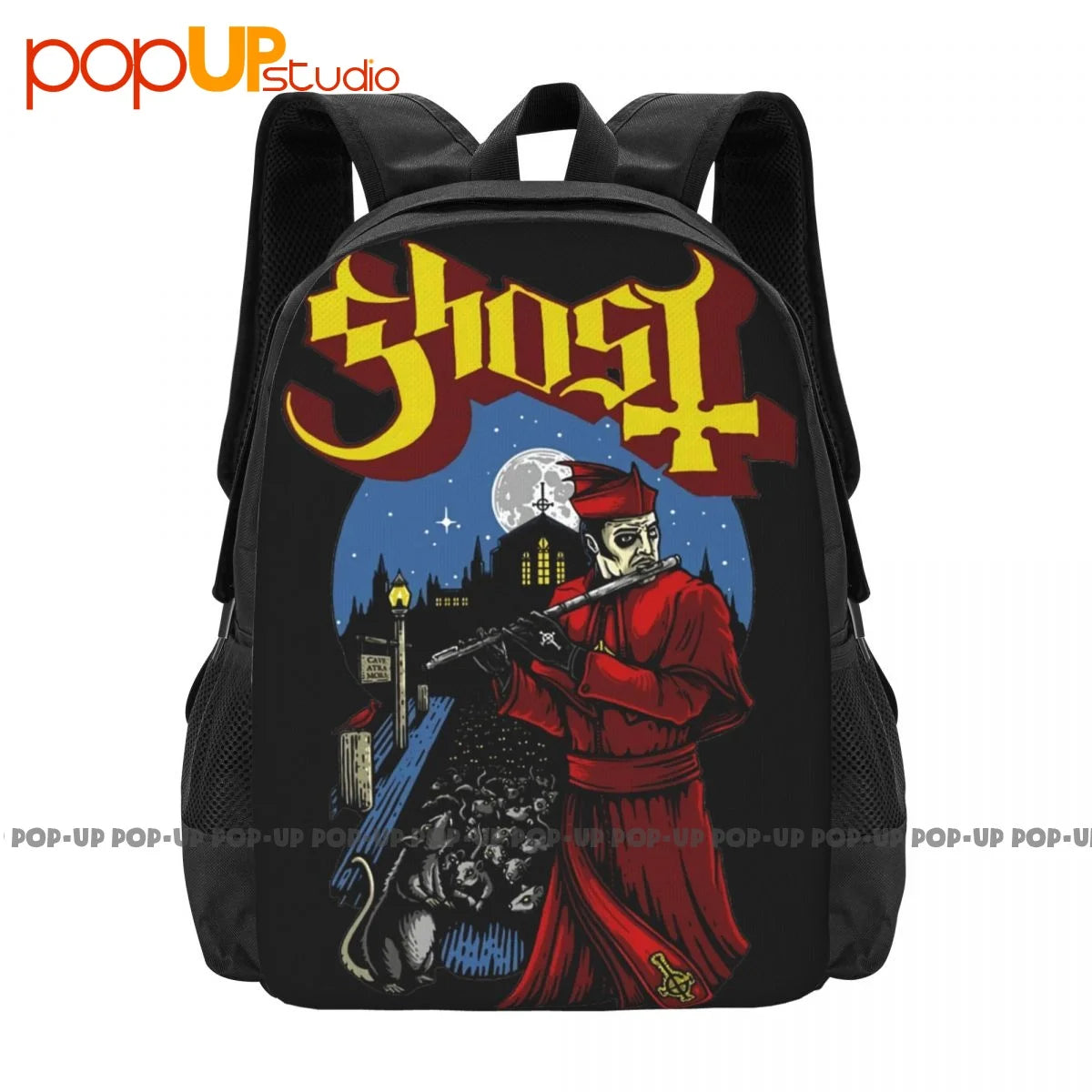 Ghost Advancing Pied Pipernew Backpack Large Capacity