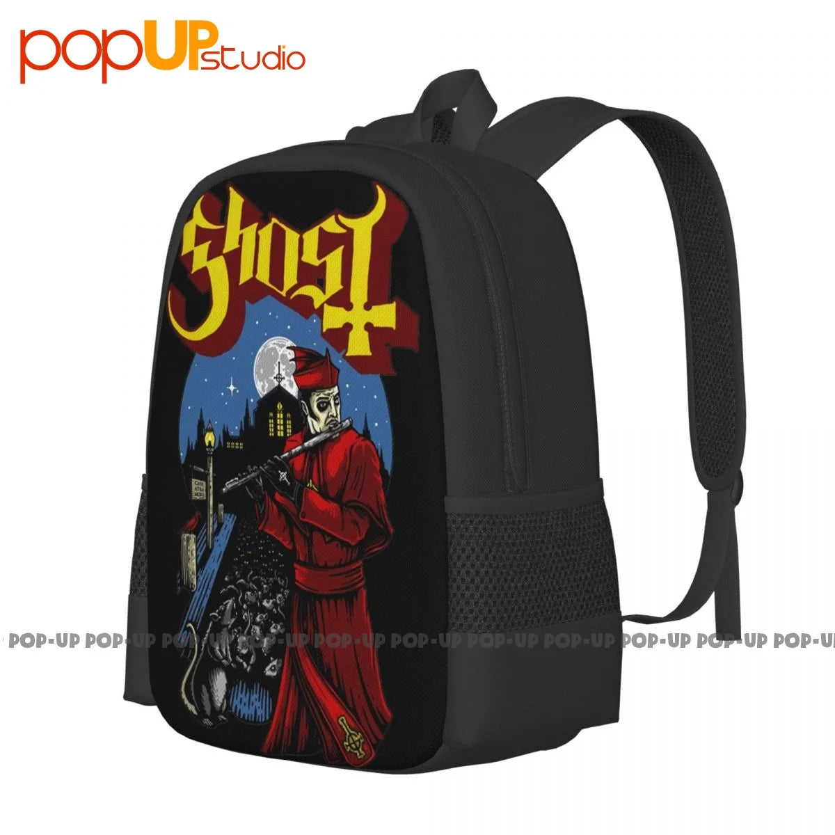 Ghost Advancing Pied Pipernew Backpack Large Capacity