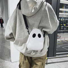 Ghost Bag Purse Funny Pack Shoulder Bags Halloween Candy Storage Unisex Wallets