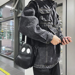 Ghost Bag Purse Funny Pack Shoulder Bags Halloween Candy Storage Unisex Wallets