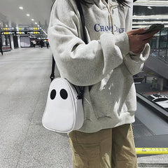 Ghost Bag Purse Funny Pack Shoulder Bags Halloween Candy Storage Unisex Wallets