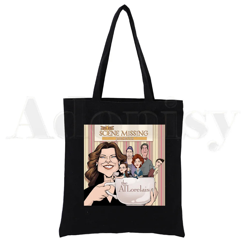 Gilmore Girls Coffee Luke's Dinner Funny Tote Bag