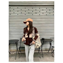 Cotton Woven Tote Bag for Women Casual Knitted Shoulder Bag Large Capacity