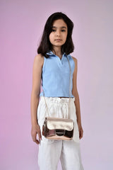 Girl's Casual Tote Bags Foldable Large Capacity Storage Bag