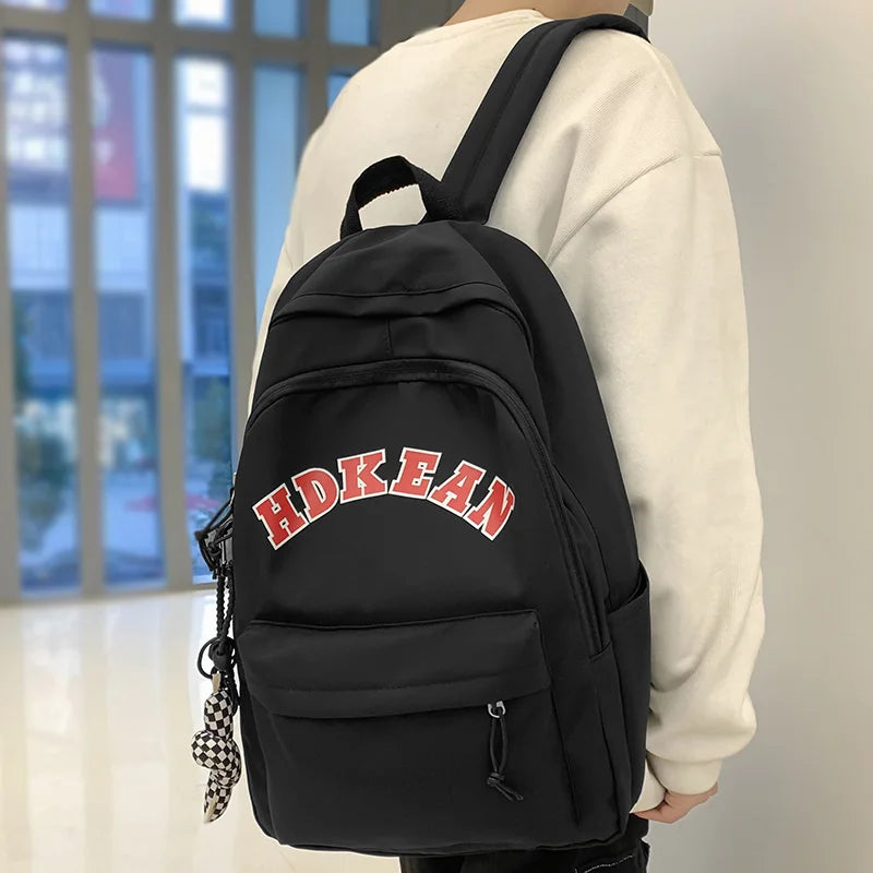 Waterproof Girl Boy Laptop Backpack Female Male Travel Book Bag
