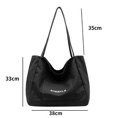 Girl Canvas Tote Bag Women Shopping Shoulder Messenger Bag