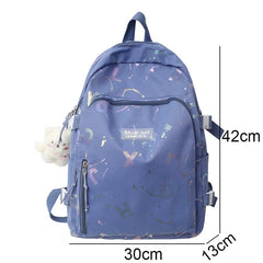 Girl Travel School Bag Nylon Student Backpack Ladies Leisure Book Bags