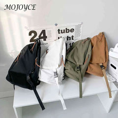 Girl Fabric School Bag Set College Student Women Backpack Canvas Female Laptop B