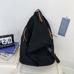 Girl Fabric School Bag Set College Student Women Backpack Canvas Female Laptop B