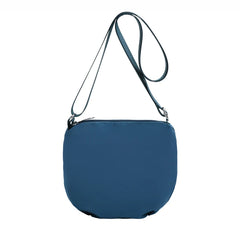 Flower Print Small Shoulder Bag Lightweight Nylon Crossbody Purse