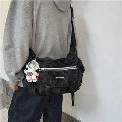 Canvas Teenager Shoulder Bag Ladies Casual Hand Bags Teen Handbag