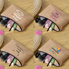 Girl Makeup Bag Thank You Mistress Beauty Organizer Travel Pouch