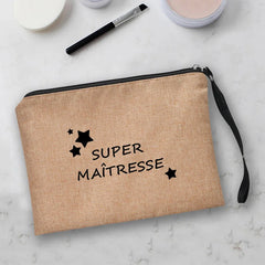 Girl Makeup Bag Thank You Mistress Beauty Organizer Travel Pouch
