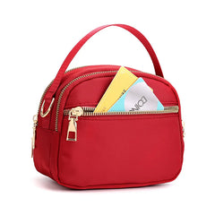 Girl Pure Shoulder Bag Women's Portable Canvas Bag Ladies Handbag