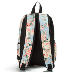 Floral Canvas Backpack for Teenager High Capacity