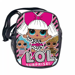 Girl Shoulder Bag LOL Dolls Crossbody Kid Cartoon Printed Messenger Bag Small Ha
