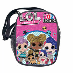 Girl Shoulder Bag LOL Dolls Crossbody Kid Cartoon Printed Messenger Bag Small Ha