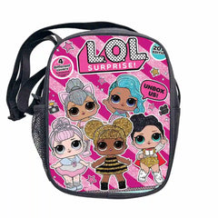 Girl Shoulder Bag LOL Dolls Crossbody Kid Cartoon Printed Messenger Bag Small Ha