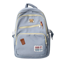 Girl Travel Book Backpack Female Laptop College Backpack Women Nylon School Bag
