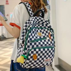 Girl Travel Book Backpack Female Laptop College Backpack Women Nylon School Bag