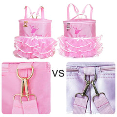 Girl's Princess Dance Bag School Backpack for Kids Christmas