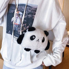 Cute Panda Crossbody Bag for Girls