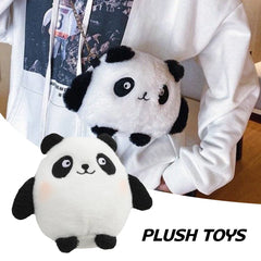 Cute Panda Crossbody Bag for Girls