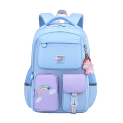Girls' Elementary Students Bookbag with Anti-Theft Pocket