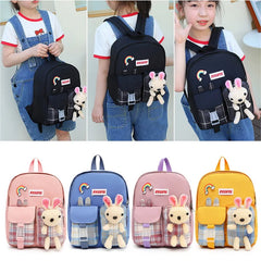 Girls' Light Backpack Student Travel Bag Kindergarten Schoolbag