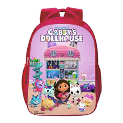 Cats Doll College Anime Travel Backpack Mochilas