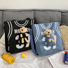 Girls Causal Bag Messenger Crossbody Shoulder Bag Student School Book Handbag