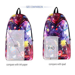 Girls Flower Print Rucksack Backpack Bag Women Casual Travel Lightweight