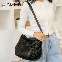 Women Shoulder Bag PU Leather Messenger Crossbody Bags
