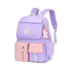 Girls Nylon Backpack for Teenage Girls Rucksack Bookbag School Bag