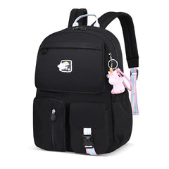 Girls Nylon Backpack for Teenage Girls Rucksack Bookbag School Bag