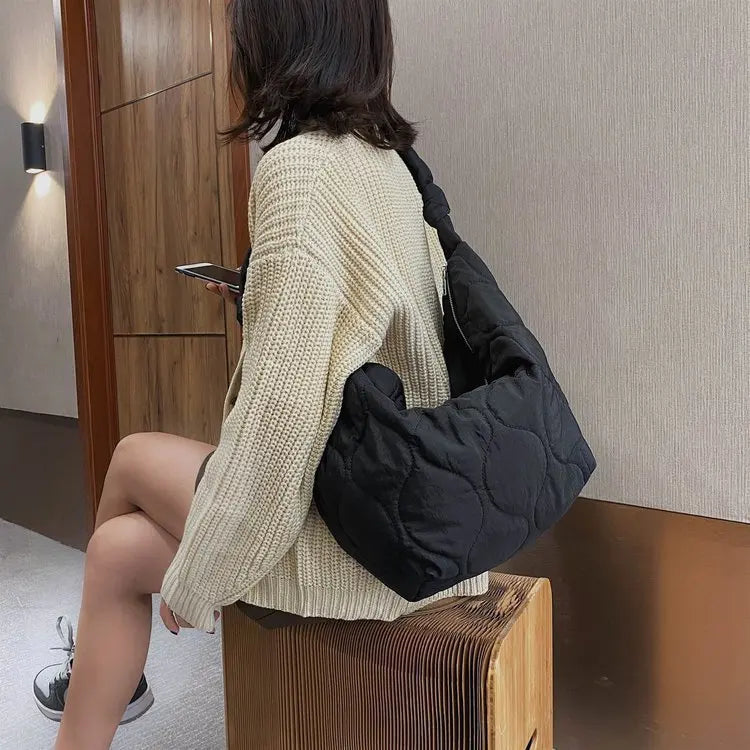 Girls' Large Capacity Bag Women's Bag Diagonal Cross Bag