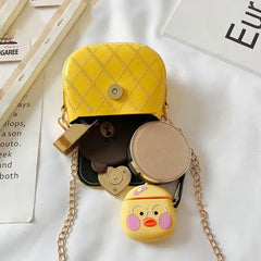 Girls Mini Shoulder Messenger Bag Princess Wallet Coin Purse Party Bag