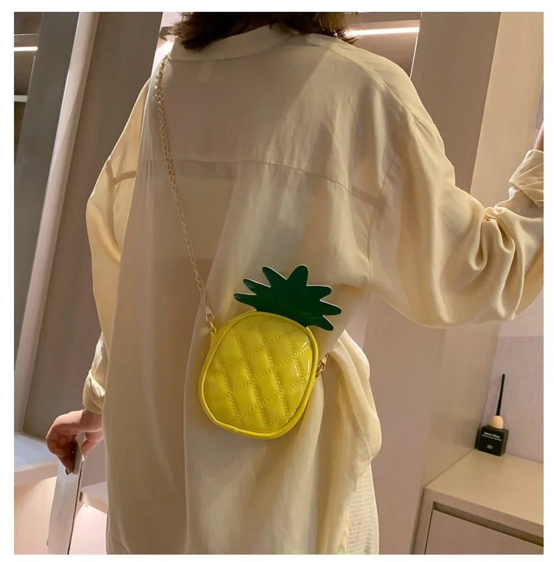 Fruit Crossbody Bag for Women Small Wallet Ladies Shoulder Bag