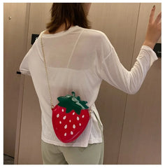 Fruit Crossbody Bag for Women Small Wallet Ladies Shoulder Bag