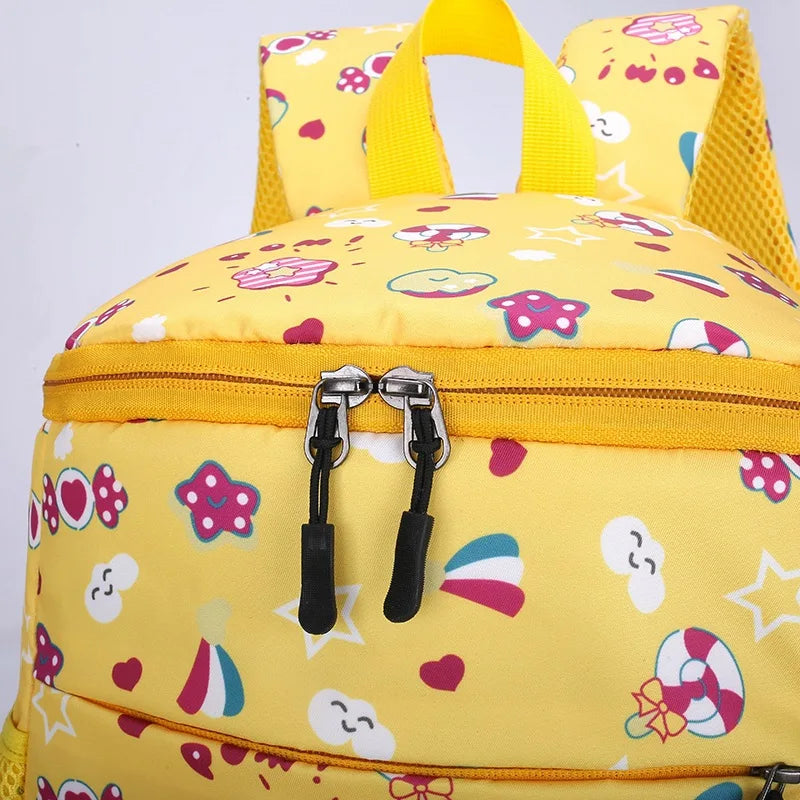 Girls School Bags Children Backpack High Capacity Waterproof Nylon Backpack