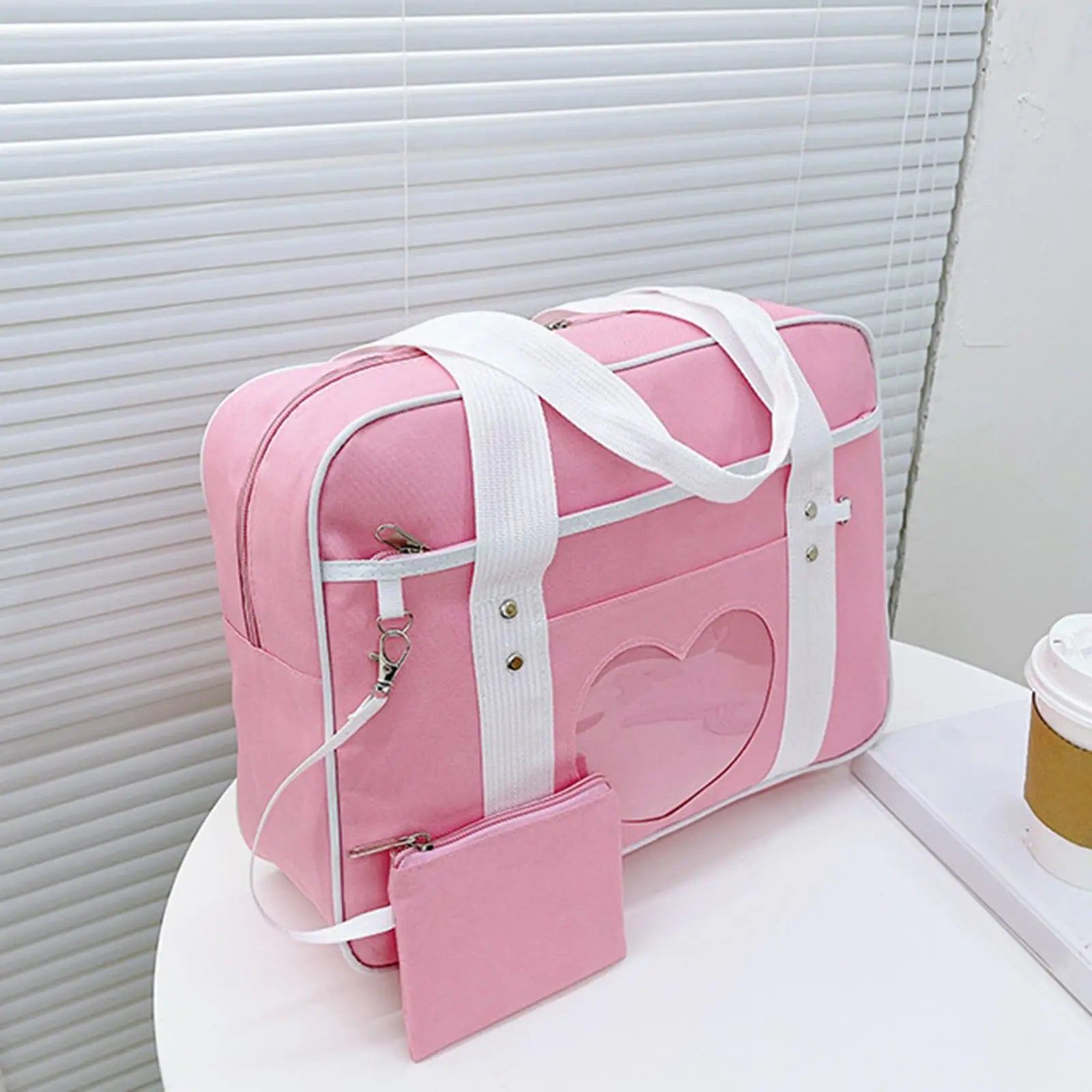 Girls Shoulder Bag Music Festival Travel Bag Zipper Closure