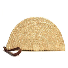 Women's Straw Clutch Purses Summer Beach Wedding Envelope Wallet