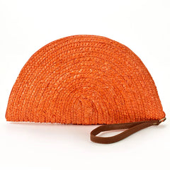 Women's Straw Clutch Purses Summer Beach Wedding Envelope Wallet