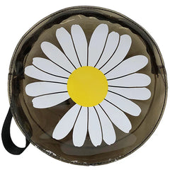 Girls Summer Print Daisy Transparent Bags Female Jelly PVC Style Large