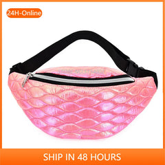 Women Waist Pack Phone Pouch Fanny Pack Bag for Ladies Chest Waist Bag