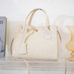 Embossed Girls Handbag 2022 Fresh and Sweet Messenger Bag