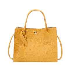 Embossed Girls Handbag 2022 Fresh and Sweet Messenger Bag